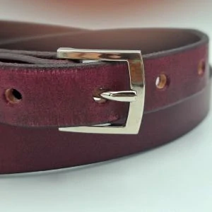 Opasek bordó š.2 cm